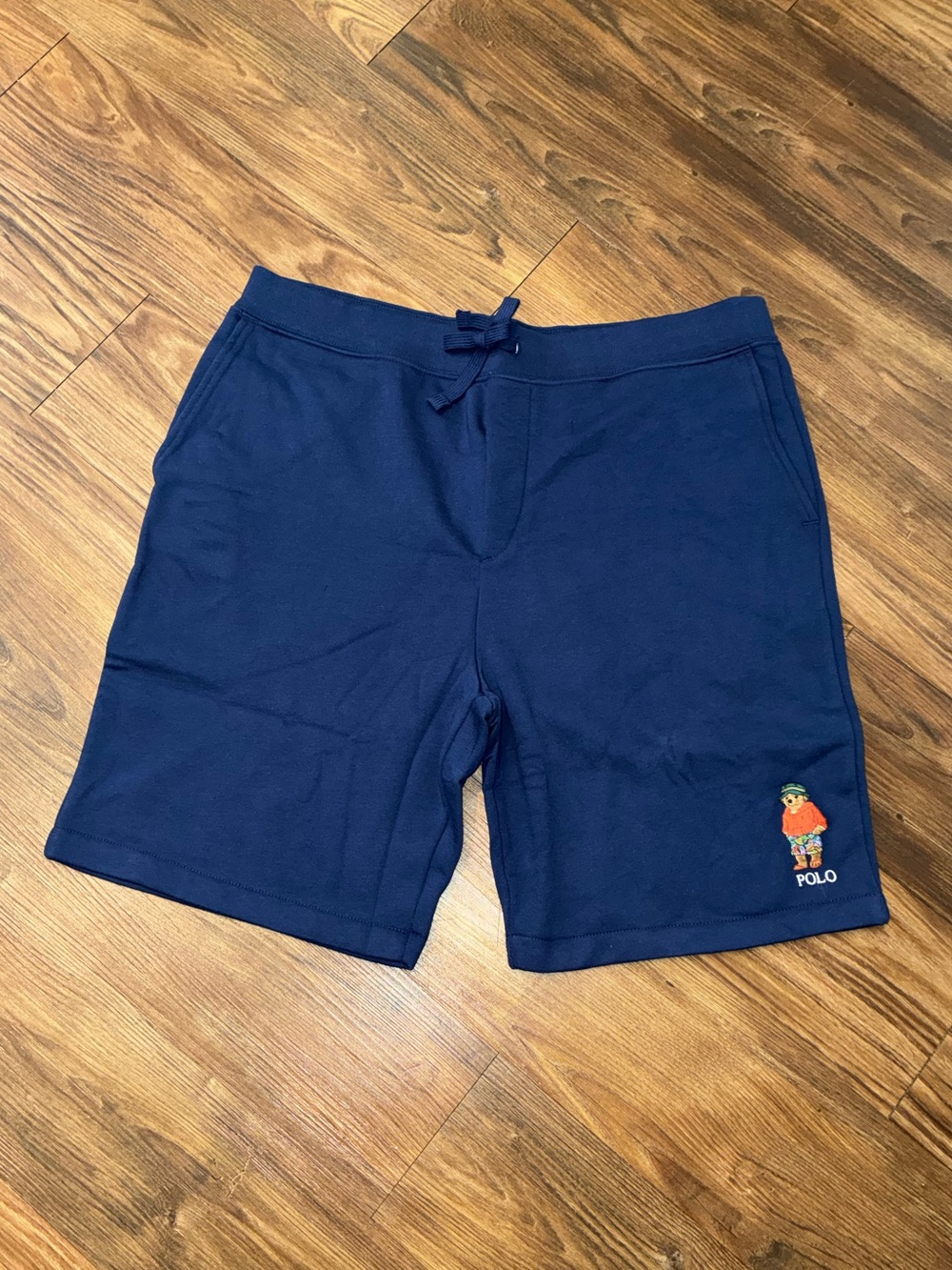 Polo Ralph Lauren Tropical Bear Navy Fleece Shorts